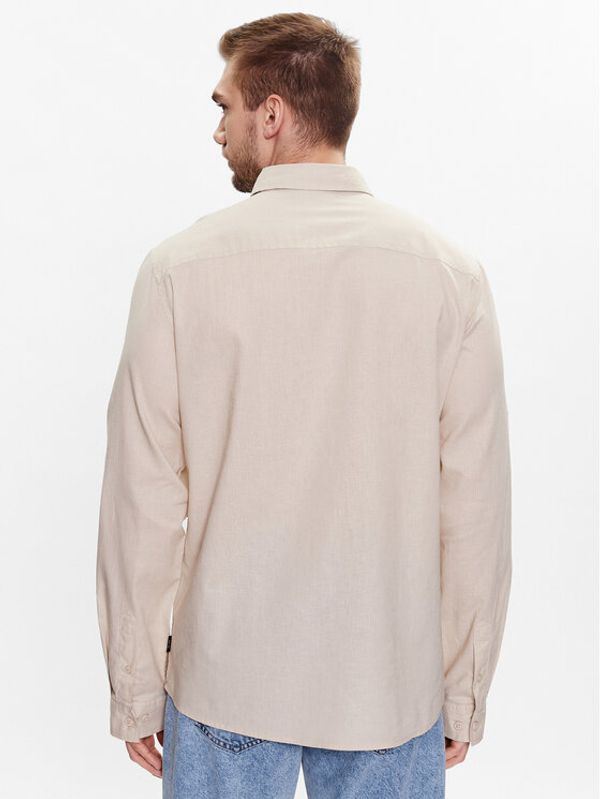 INDICODE INDICODE Риза Hanko 20-327 Бежов Regular Fit