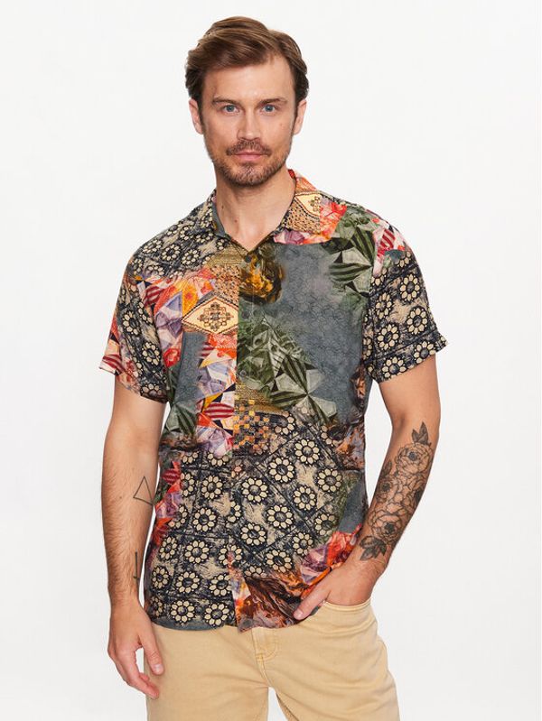 INDICODE INDICODE Риза Vimmer 20-345 Каки Regular Fit