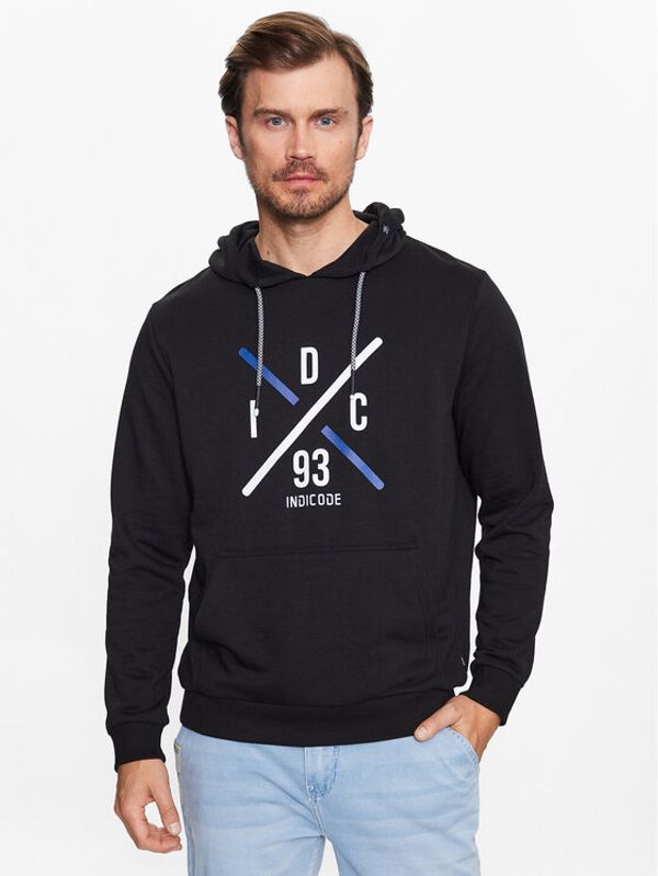 INDICODE INDICODE Суитшърт Chrome 50-311 Черен Regular Fit