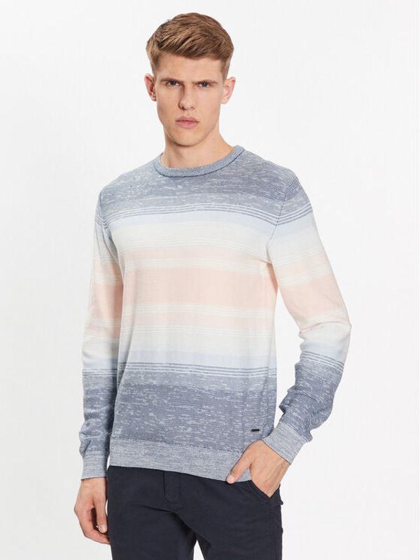 INDICODE INDICODE Суитшърт Hantan 30-420 Тъмносин Regular Fit