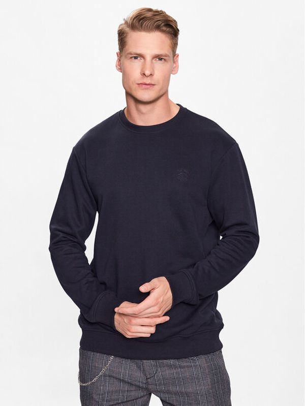 INDICODE INDICODE Суитшърт Holt 50-251 Тъмносин Regular Fit