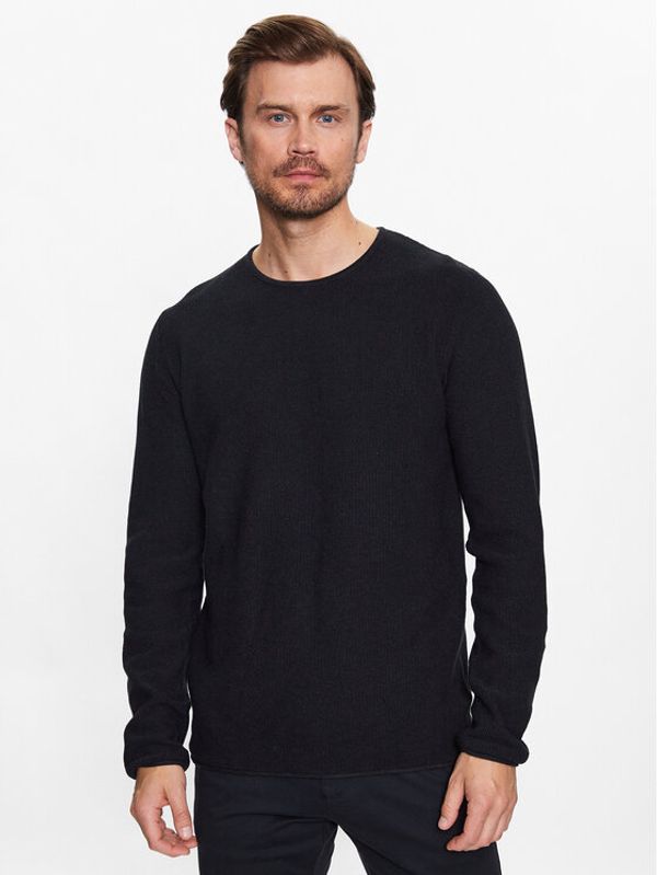 INDICODE INDICODE Суитшърт Kristian 35-128 Черен Regular Fit