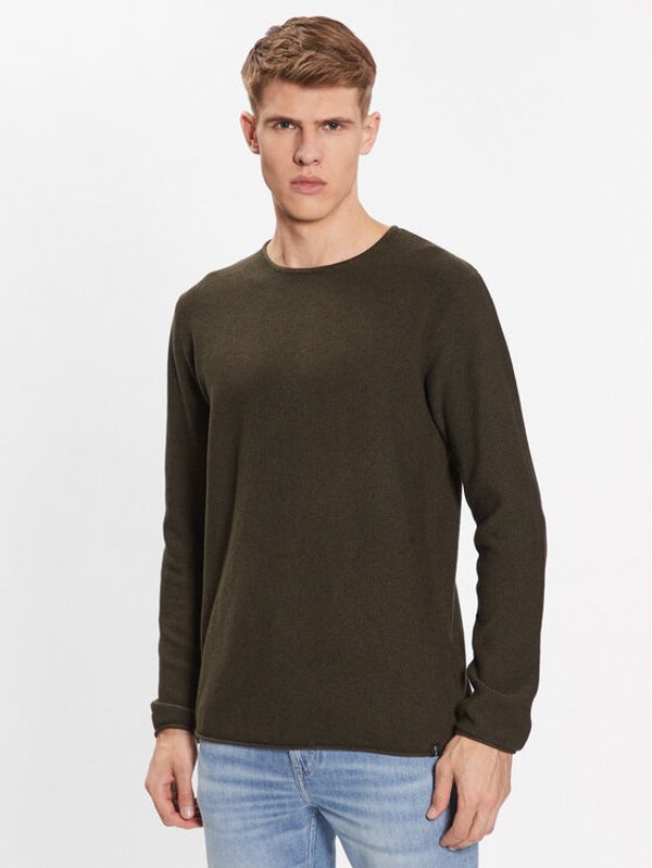 INDICODE INDICODE Суитшърт Kristian 35-128 Каки Regular Fit