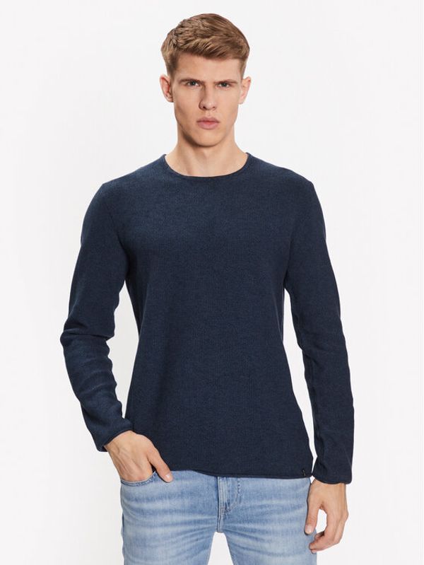 INDICODE INDICODE Суитшърт Kristian 35-128 Тъмносин Regular Fit