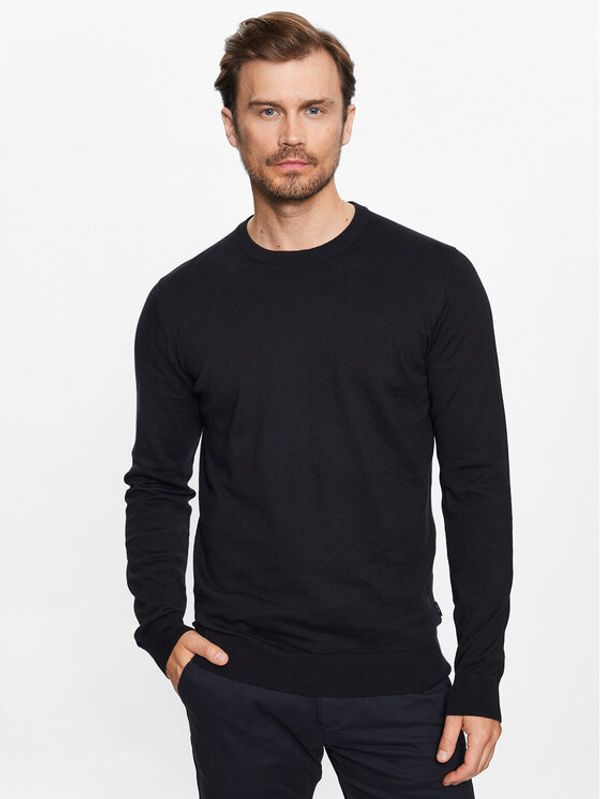 INDICODE INDICODE Суитшърт Townsend 30-409 Черен Regular Fit