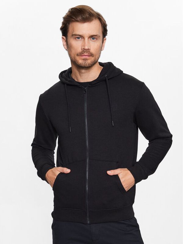 INDICODE INDICODE Суитшърт Walton 50-252 Черен Regular Fit