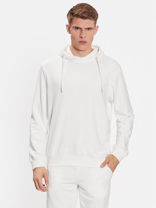 INDICODE INDICODE Суитшърт Wilkins 50-233 Бял Regular Fit