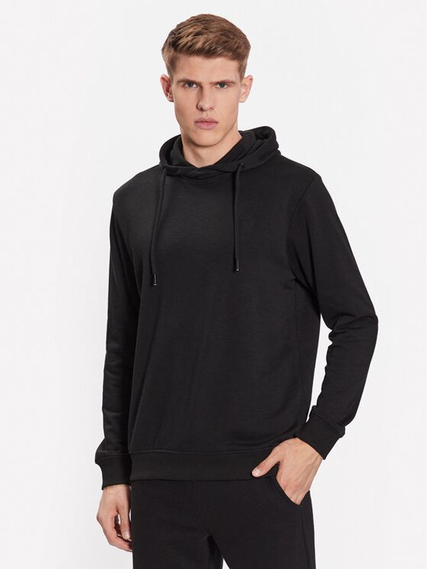 INDICODE INDICODE Суитшърт Wilkins 50-233 Черен Regular Fit