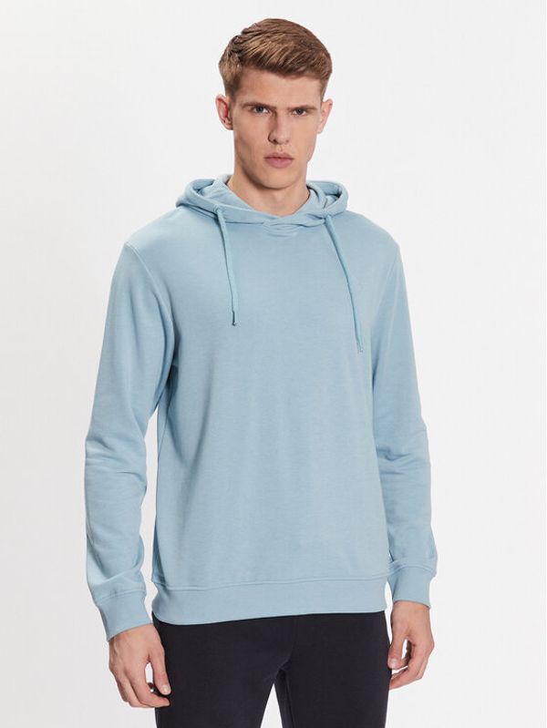 INDICODE INDICODE Суитшърт Wilkins 50-233 Син Regular Fit