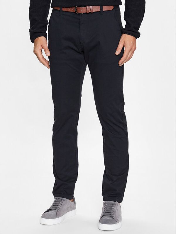 INDICODE INDICODE Текстилни панталони Gower 65-159 Черен Regular Fit