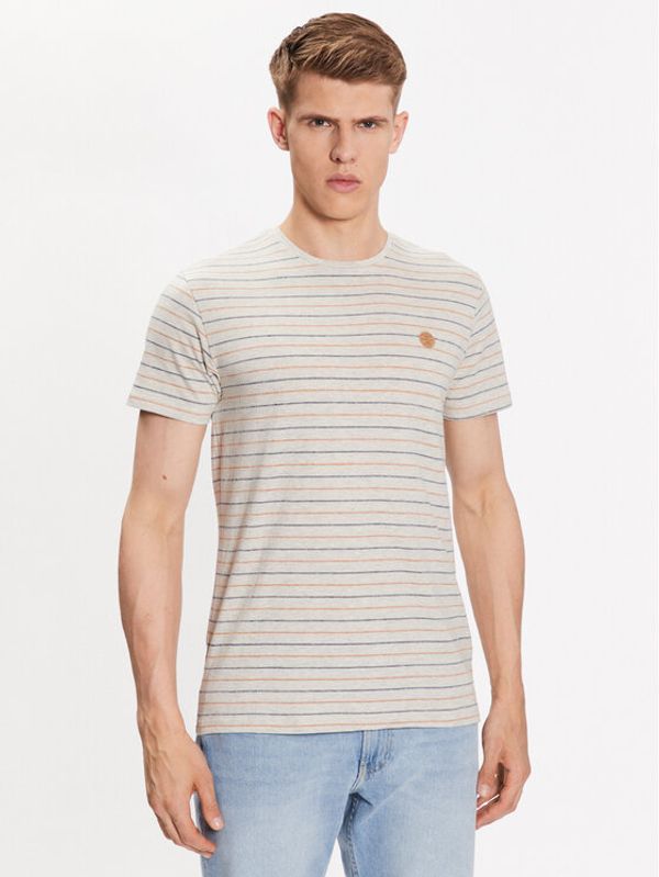 INDICODE INDICODE Тишърт Amine 40-846 Екрю Regular Fit