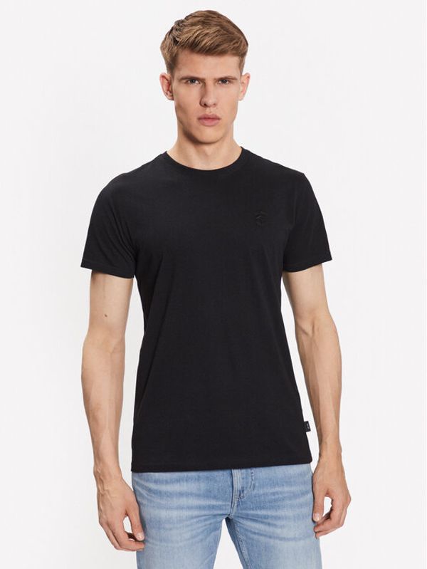 INDICODE INDICODE Тишърт Axel 41-005 Черен Regular Fit