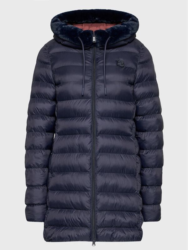 Invicta Invicta Пухено яке 4432543/DP Тъмносин Regular Fit