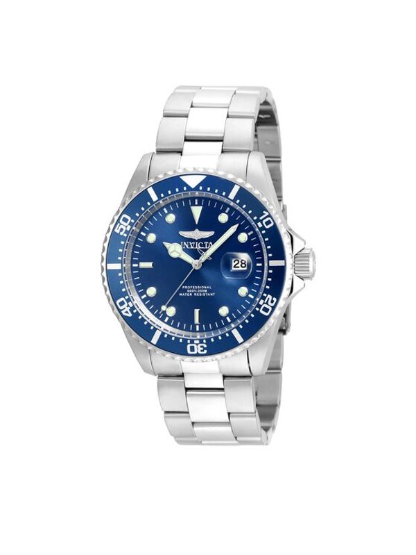 Invicta Watch Invicta Watch Часовник Pro Diver 22019 Сребрист