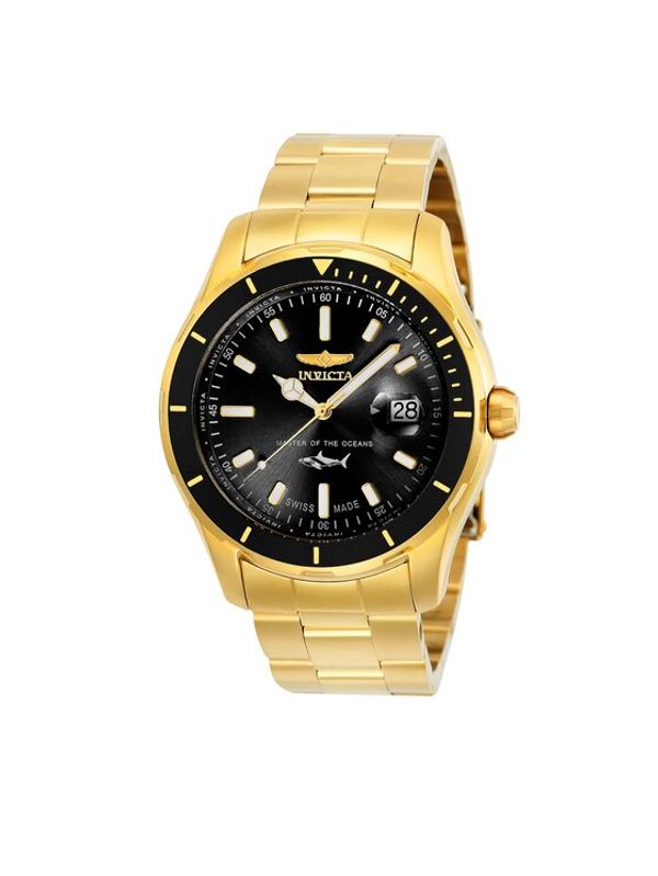 Invicta Watch Invicta Watch Часовник Pro Diver 25810 Златист