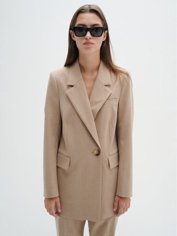 InWear InWear Блейзър Nakita 30107959 Кафяв Regular Fit