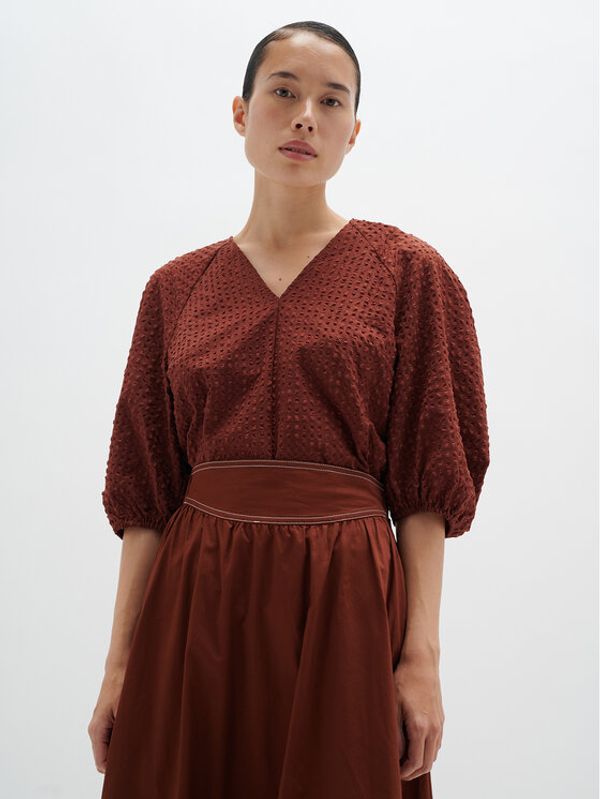 InWear InWear Блуза Edenaiw 30108430 Кафяв Regular Fit