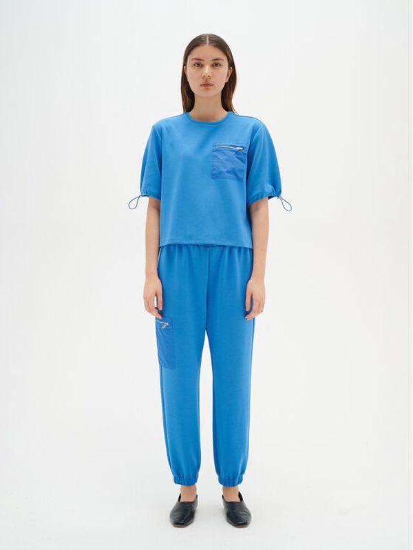 InWear InWear Долнище анцуг Zev 30108201 Син Relaxed Fit