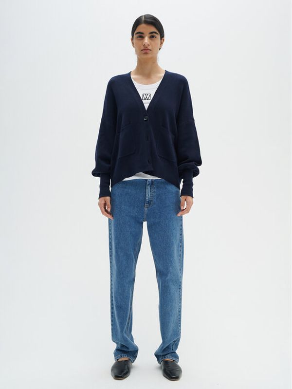 InWear InWear Кардиган Tenleyiw Ino-Shape 30107825 Син Casual Fit