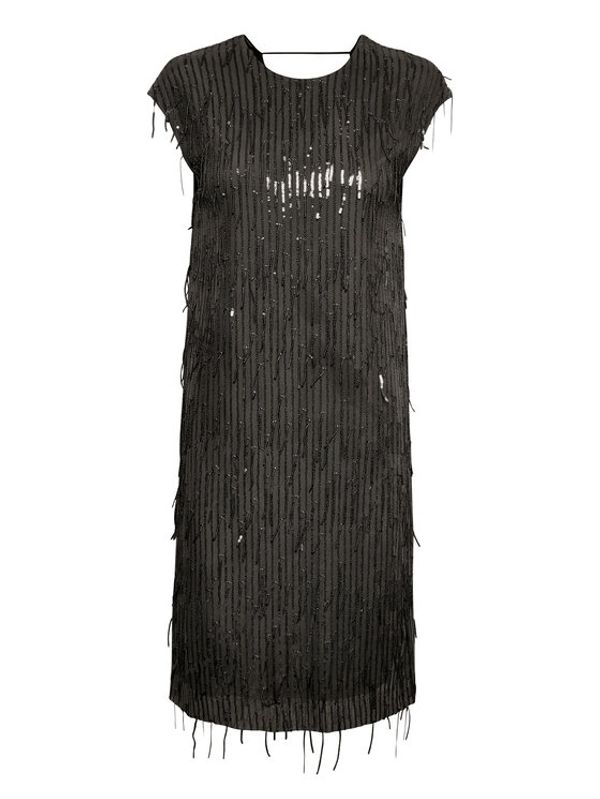 InWear InWear Коктейлна рокля Fiduc 30107725 Черен Regular Fit