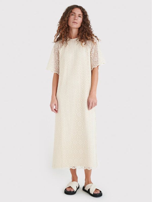 InWear InWear Лятна рокля Jasmin 30107302 Бежов Loose Fit