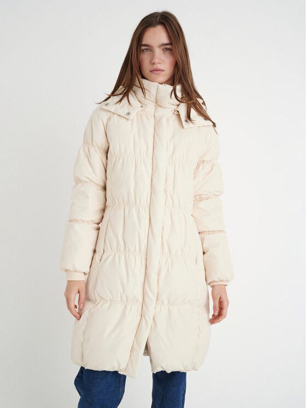 InWear InWear Пухено яке Maike 30107397 Бял Regular Fit
