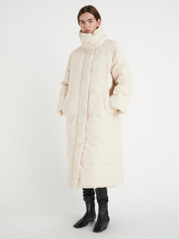 InWear InWear Пухено яке Maikel 30107395 Екрю Relaxed Fit