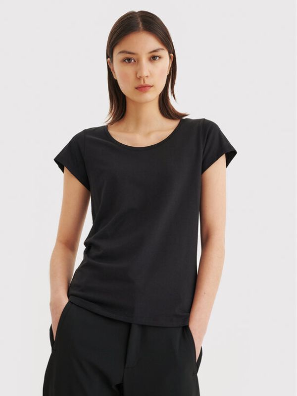 InWear InWear Тишърт Rena 30100782 Черен Tight Fit