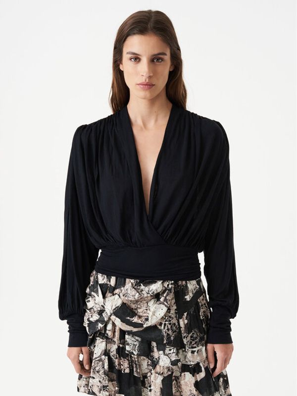 IRO IRO Блуза Barba AR681 Черен Regular Fit