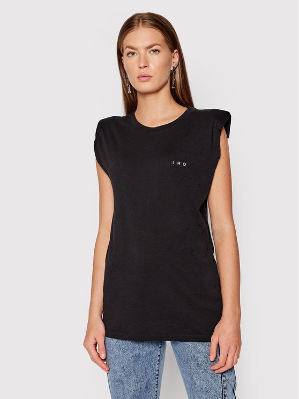 IRO IRO Блуза Dyshe BLA01 Черен Regular Fit