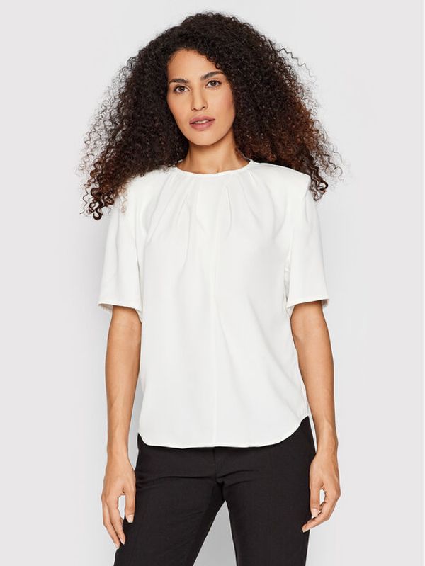 IRO IRO Блуза Hawe AQ132 Бял Regular Fit