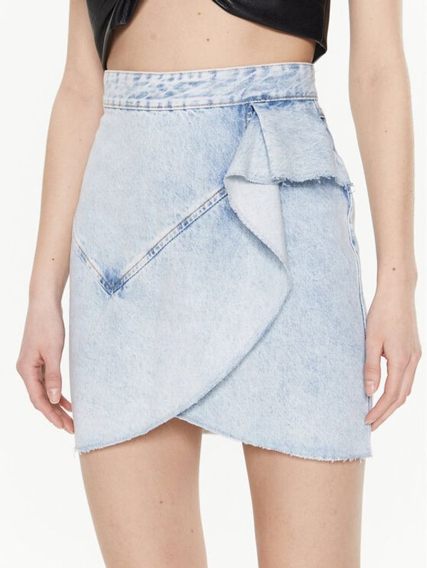 IRO IRO Дънкова пола Eija AS180 Син Regular Fit