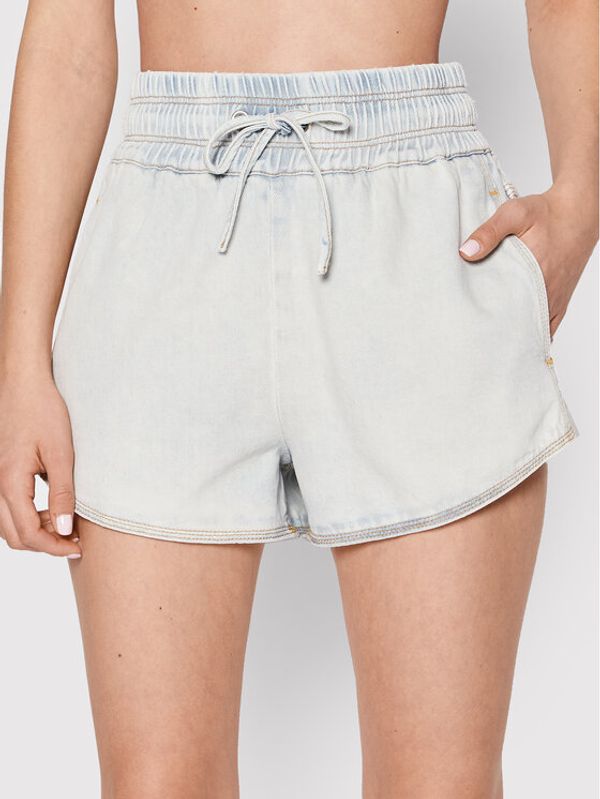 IRO IRO Дънкови шорти Ouaga AQ202 Син Regular Fit