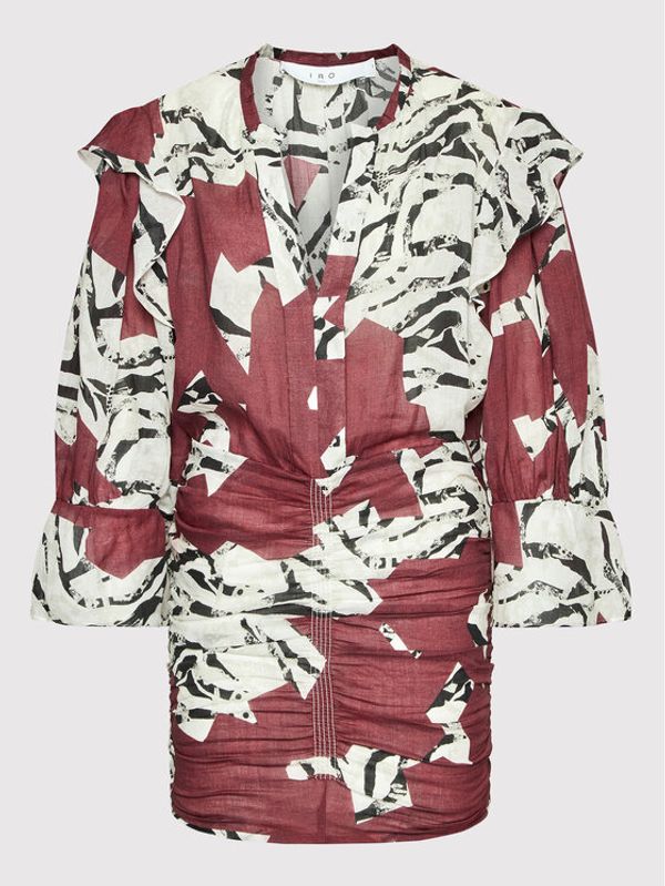 IRO IRO Ежедневна рокля Hura AQ541 Бордо Slim Fit