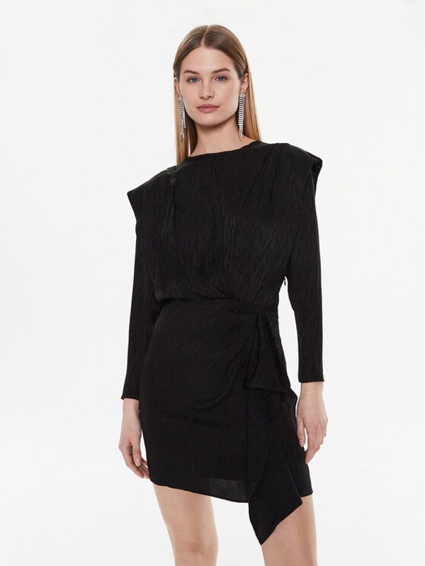 IRO IRO Коктейлна рокля Hiari AS094 Черен Regular Fit