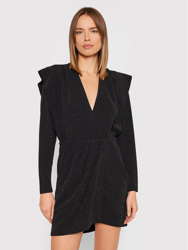 IRO IRO Коктейлна рокля Nahilda AP545 Черен Regular Fit