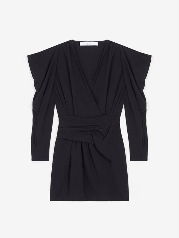 IRO IRO Коктейлна рокля Sofi AR132 Черен Regular Fit