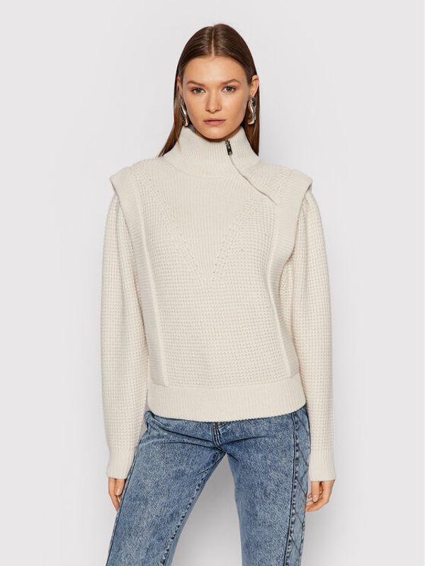 IRO IRO Пуловер Macky AP251 Бежов Regular Fit