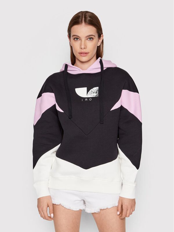 IRO IRO Суитшърт Louhay AQ274 Черен Regular Fit