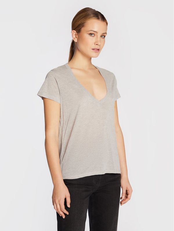 IRO IRO Тишърт Yonca AR284 Сив Regular Fit