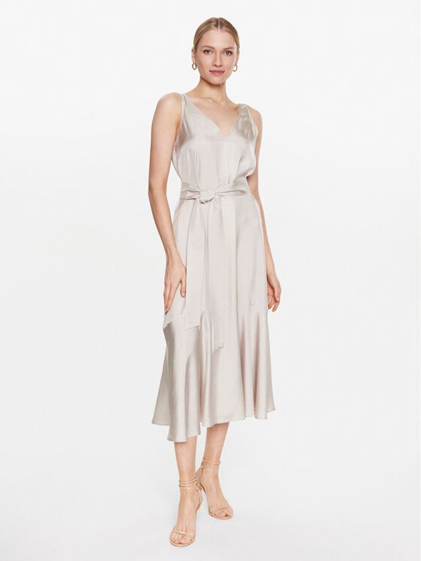 IVY OAK IVY OAK Лятна рокля Nele IO1123S7547 Сив Regular Fit