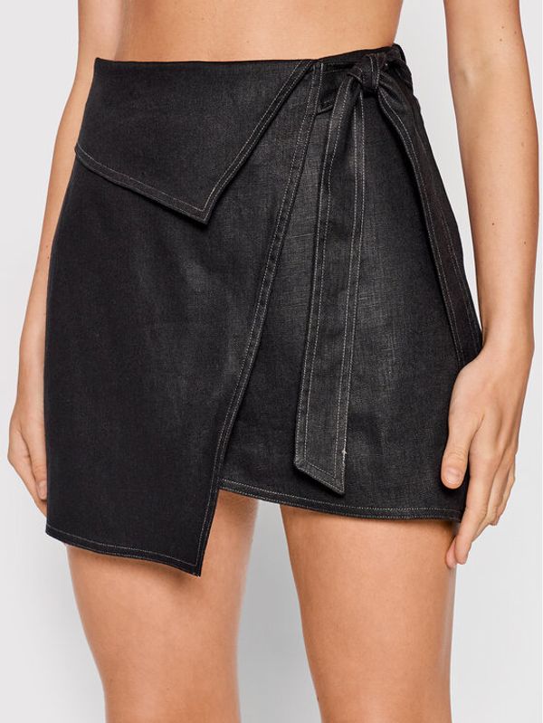 IXIAH IXIAH Мини пола X211-60153 Черен Regular Fit