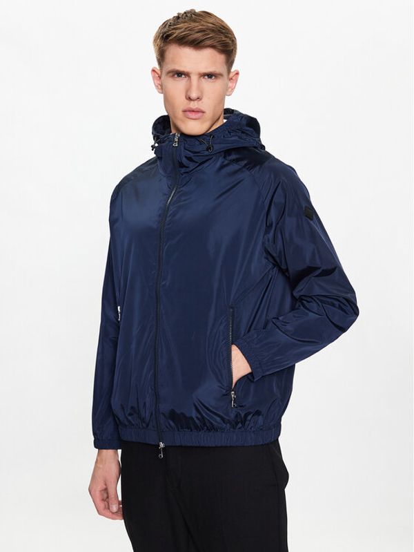 J.Lindeberg J.Lindeberg Преходно яке Trace Solid FMOW07703 Тъмносин Regular Fit