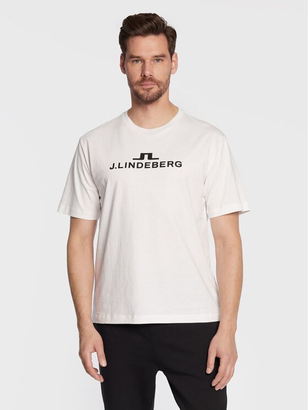 J.Lindeberg J.Lindeberg Тишърт Alpha AMJT06699 Бял Regular Fit
