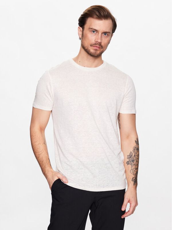 J.Lindeberg J.Lindeberg Тишърт Coma FMJT07729 Бежов Regular Fit