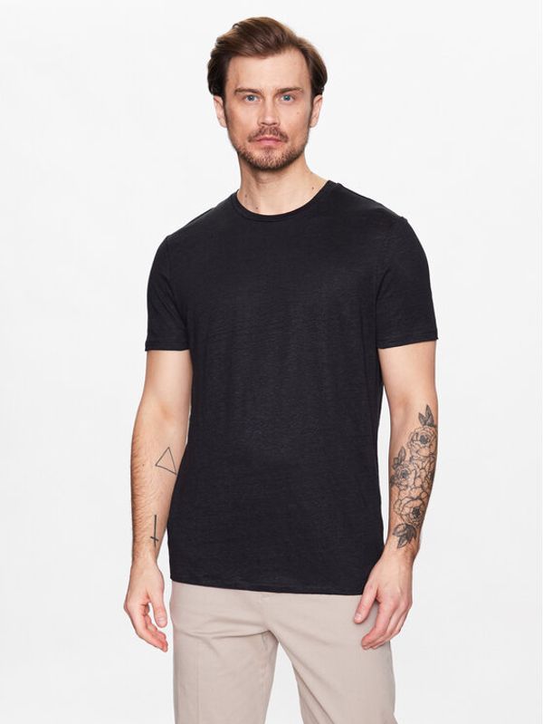 J.Lindeberg J.Lindeberg Тишърт Coma FMJT07729 Черен Regular Fit