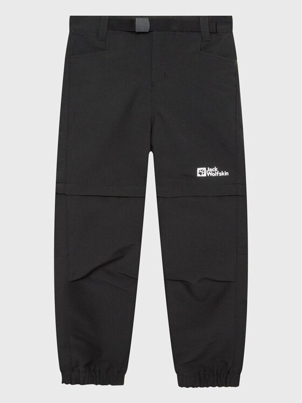Jack Wolfskin Jack Wolfskin Outdoor панталони Active 1609761 S Черен Regular Fit