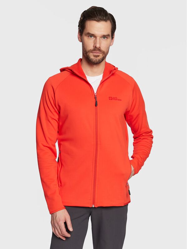 Jack Wolfskin Jack Wolfskin Полар Baiselberg 1710541 Червен Regular Fit