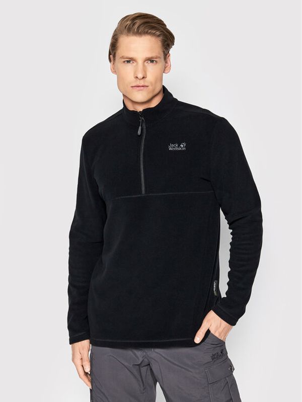 Jack Wolfskin Jack Wolfskin Полар Gecko 1709521 Черен Regular Fit