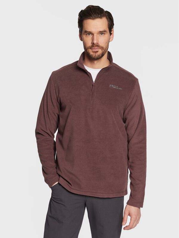 Jack Wolfskin Jack Wolfskin Полар Taunus 1709522 Кафяв Regular Fit